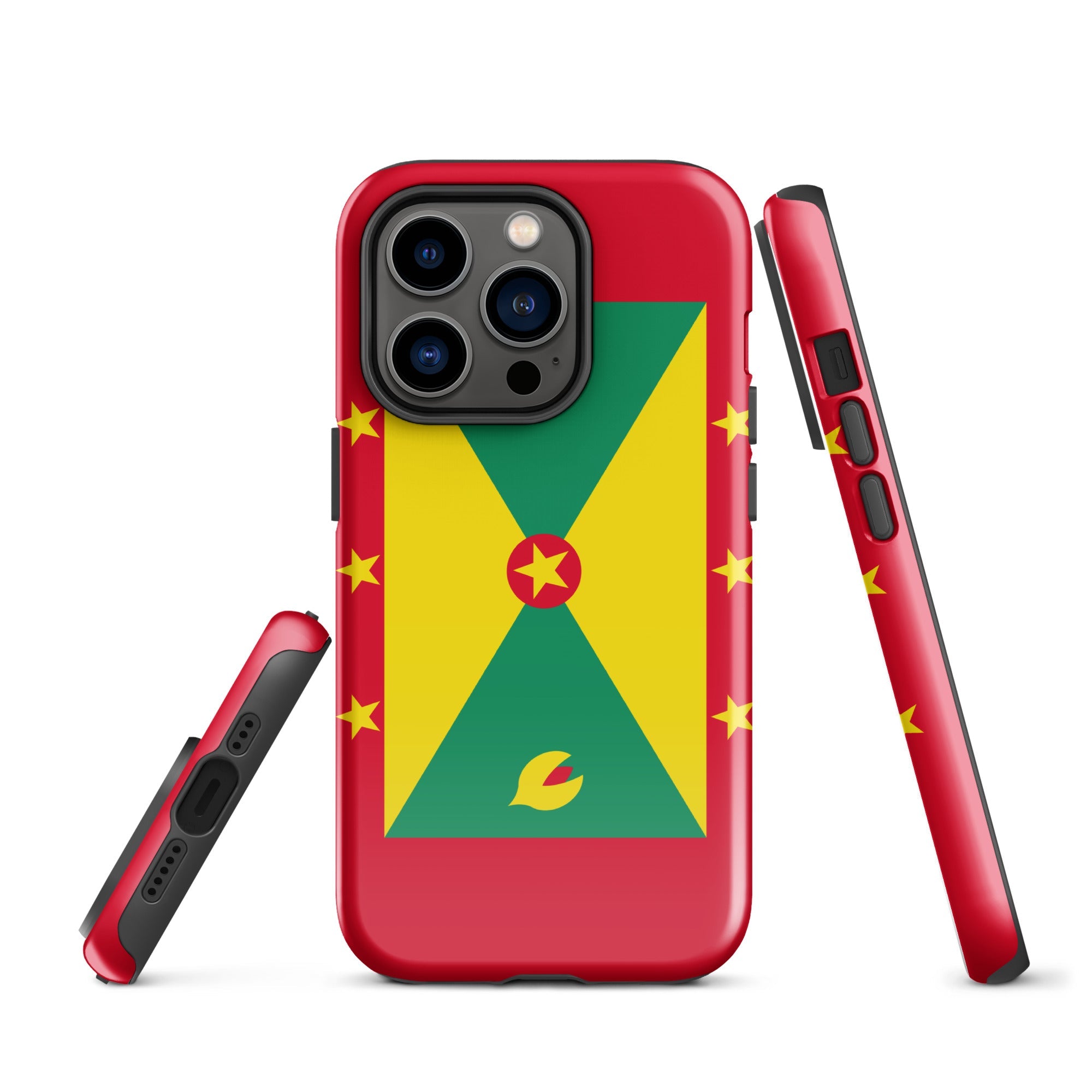 Grenada Flag Tough Cellphone Case for iPhone® - Conscious Apparel Store