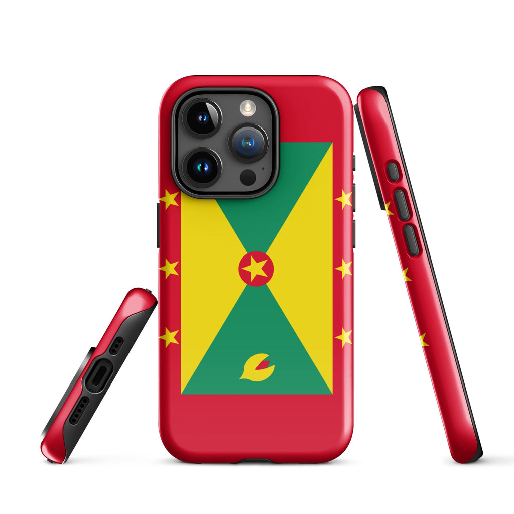 Grenada Flag Tough Cellphone Case for iPhone® - Conscious Apparel Store