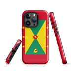 Grenada Flag Tough Cellphone Case for iPhone® - Conscious Apparel Store