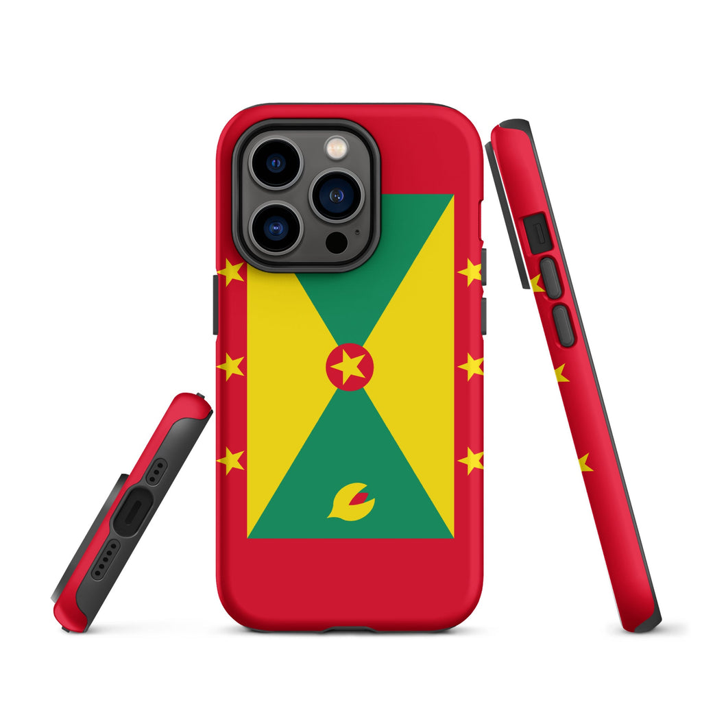 Grenada Flag Tough Cellphone Case for iPhone® - Conscious Apparel Store