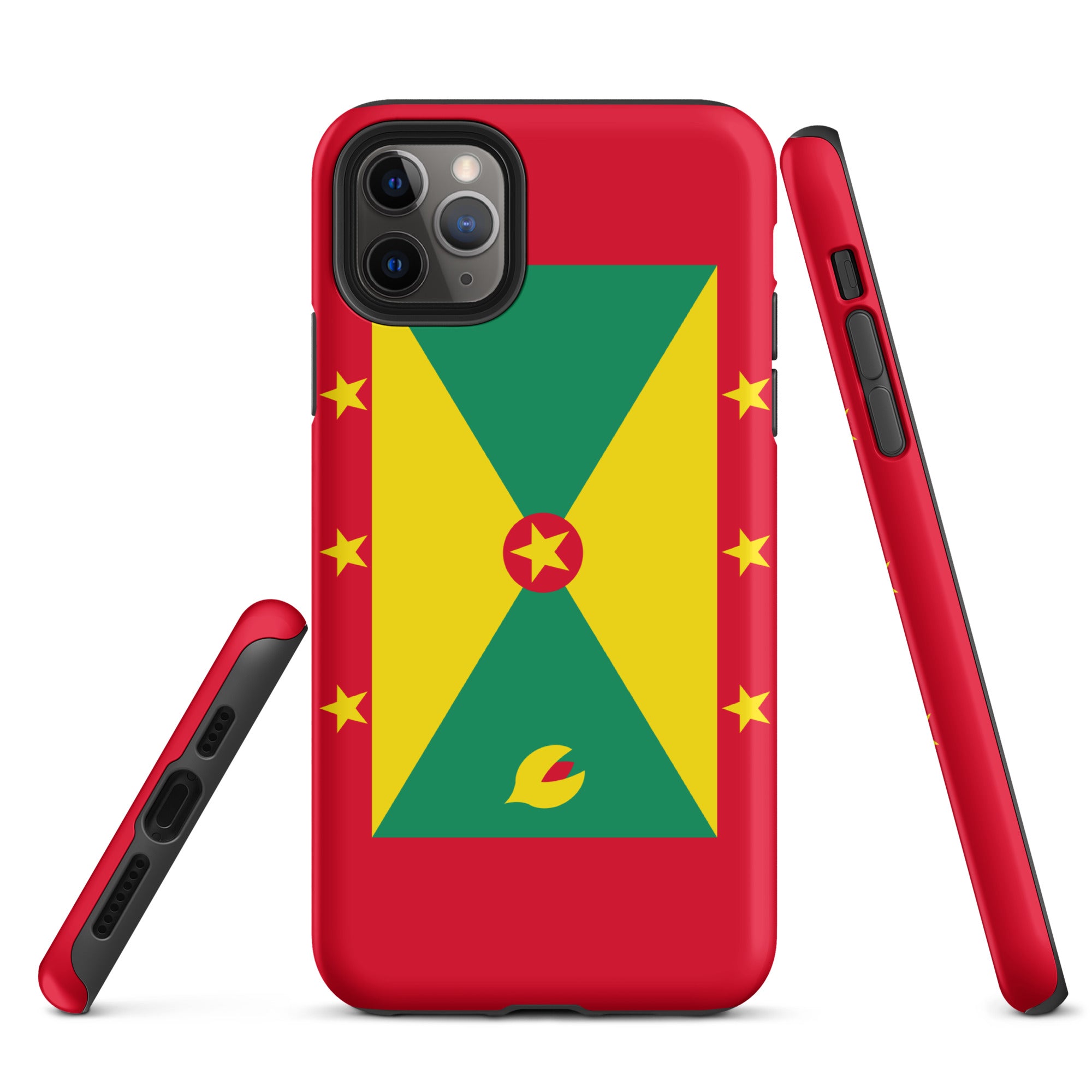 Grenada Flag Tough Cellphone Case for iPhone® - Conscious Apparel Store