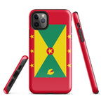 Grenada Flag Tough Cellphone Case for iPhone® - Conscious Apparel Store