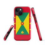 Grenada Flag Tough Cellphone Case for iPhone® - Conscious Apparel Store
