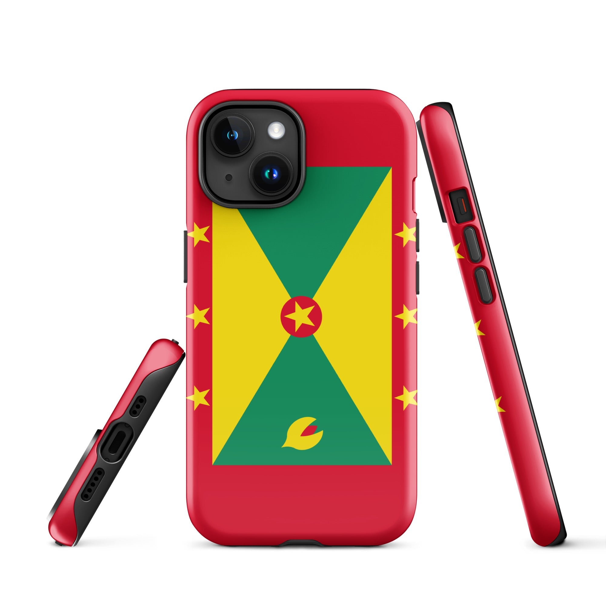 Grenada Flag Tough Cellphone Case for iPhone® - Conscious Apparel Store