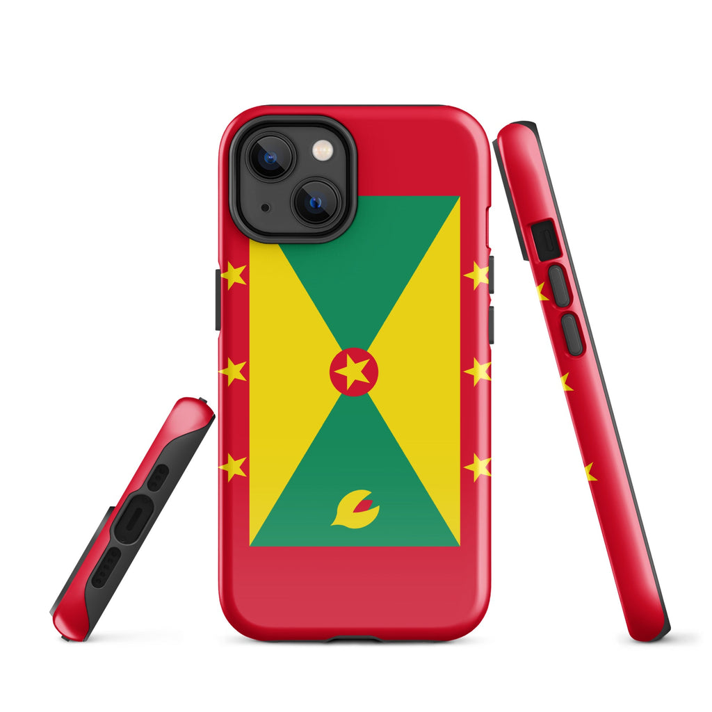 Grenada Flag Tough Cellphone Case for iPhone® - Conscious Apparel Store