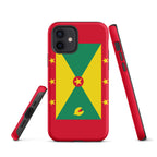 Grenada Flag Tough Cellphone Case for iPhone® - Conscious Apparel Store