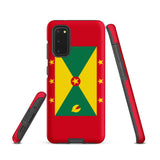 Grenada Flag Tough Cellphone case for Samsung® - Conscious Apparel Store
