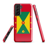 Grenada Flag Tough Cellphone case for Samsung® - Conscious Apparel Store