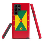 Grenada Flag Tough Cellphone case for Samsung® - Conscious Apparel Store