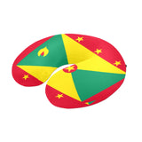 Grenada Flag U-Shape Travel Pillow - Conscious Apparel Store