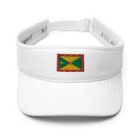 Grenada Flag Visor - Conscious Apparel Store
