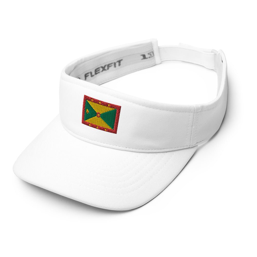 Grenada Flag Visor - Conscious Apparel Store