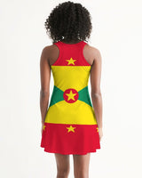 Grenada Flag Women's Racerback Dress - Conscious Apparel Store