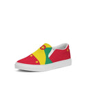 Grenada Flag Women's Slip-On Canvas Shoe - Conscious Apparel Store