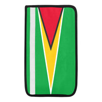 Guyana Flag Car Seat Belt Cover 7''x12.6'' (Pack of 2) - Conscious Apparel Store