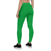 Guyana Flag Green Leggings - Conscious Apparel Store