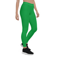Guyana Flag Green Leggings - Conscious Apparel Store
