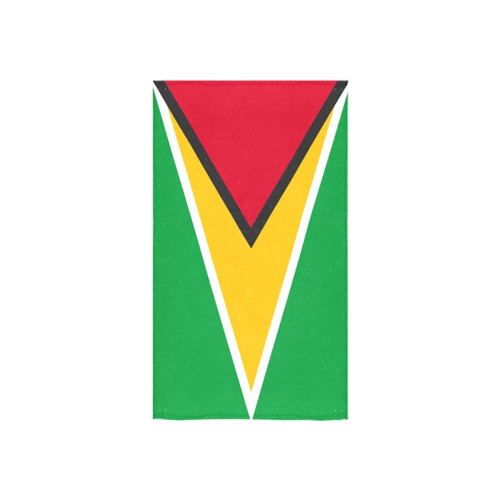Guyana Flag Hand Towel 16"x28" - Conscious Apparel Store