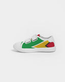 Guyana Flag Kids Velcro Sneaker - Conscious Apparel Store