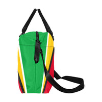Guyana Flag Large Capacity Duffle Bag - Conscious Apparel Store