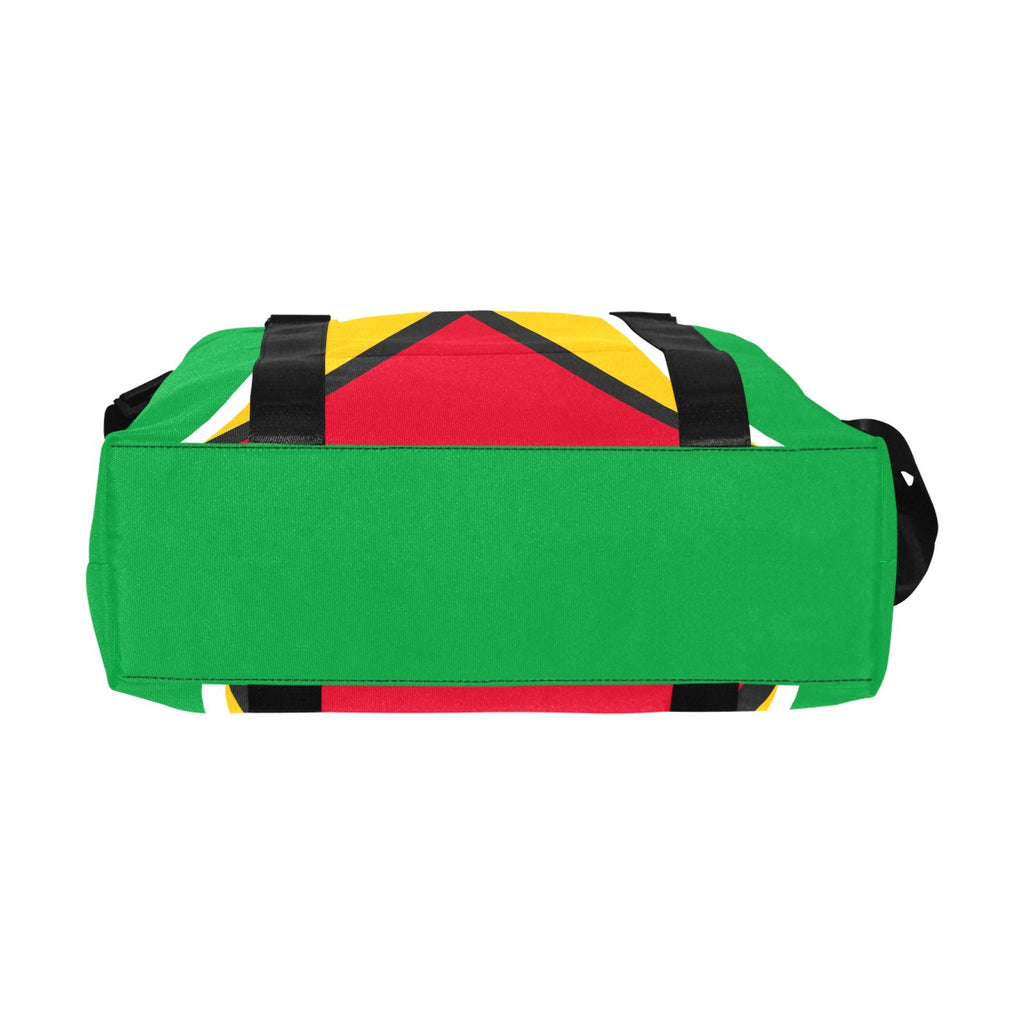 Guyana Flag Large Capacity Duffle Bag - Conscious Apparel Store