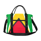 Guyana Flag Large Capacity Duffle Bag - Conscious Apparel Store