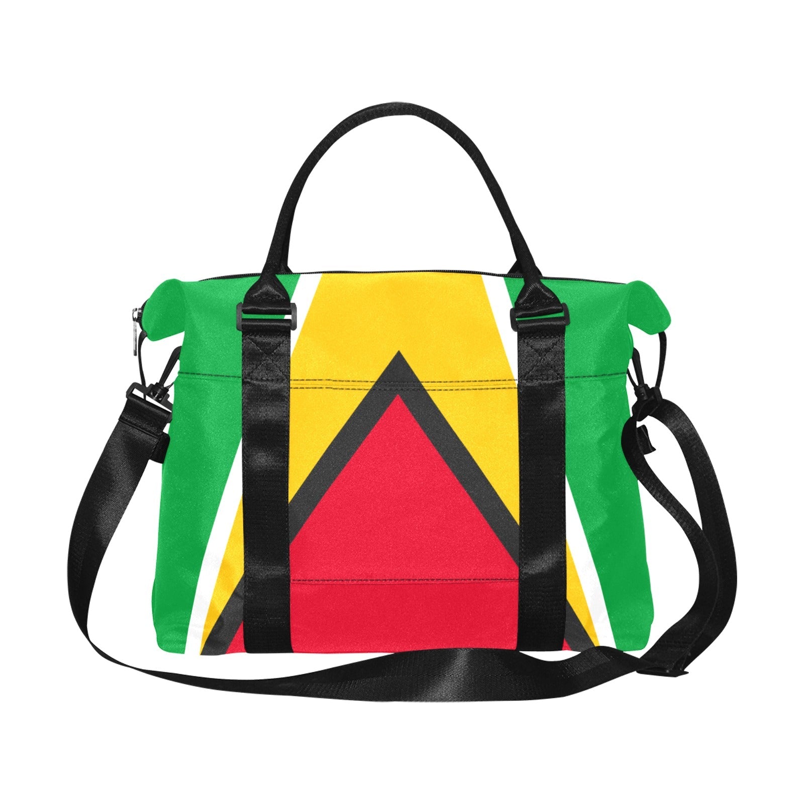 Guyana Flag Large Capacity Duffle Bag - Conscious Apparel Store