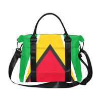 Guyana Flag Large Capacity Duffle Bag - Conscious Apparel Store