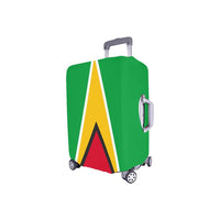 Guyana Flag Luggage Cover/Small 18"-21" - Conscious Apparel Store