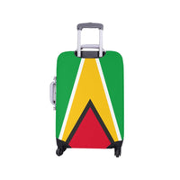 Guyana Flag Luggage Cover/Small 18"-21" - Conscious Apparel Store
