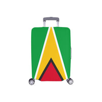 Guyana Flag Luggage Cover/Small 18"-21" - Conscious Apparel Store