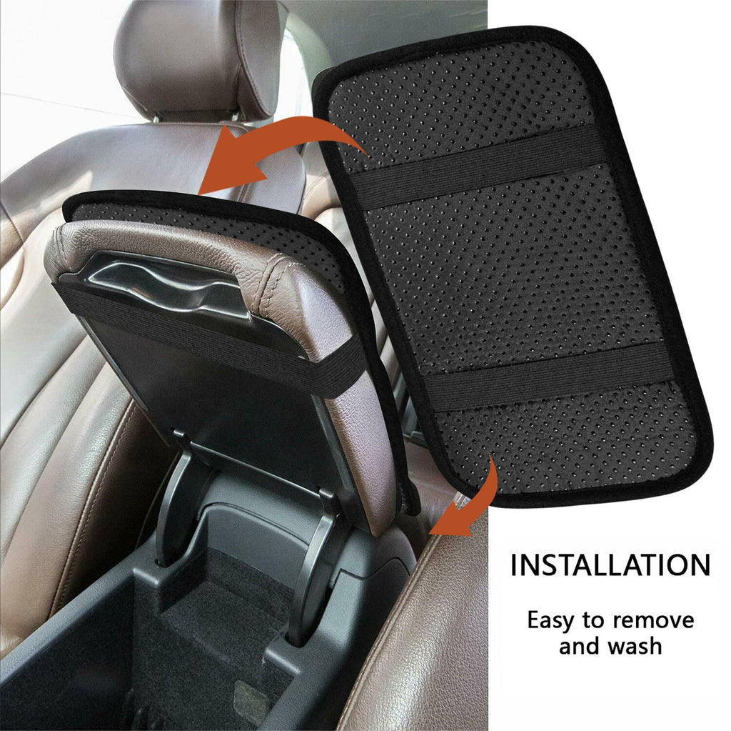 Guyana Flag Map Car Armrest Cover - Conscious Apparel Store