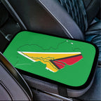 Guyana Flag Map Car Armrest Cover - Conscious Apparel Store