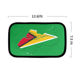 Guyana Flag Map Car Armrest Cover - Conscious Apparel Store