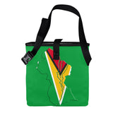 Guyana Flag Map Car Trash Bag - Conscious Apparel Store