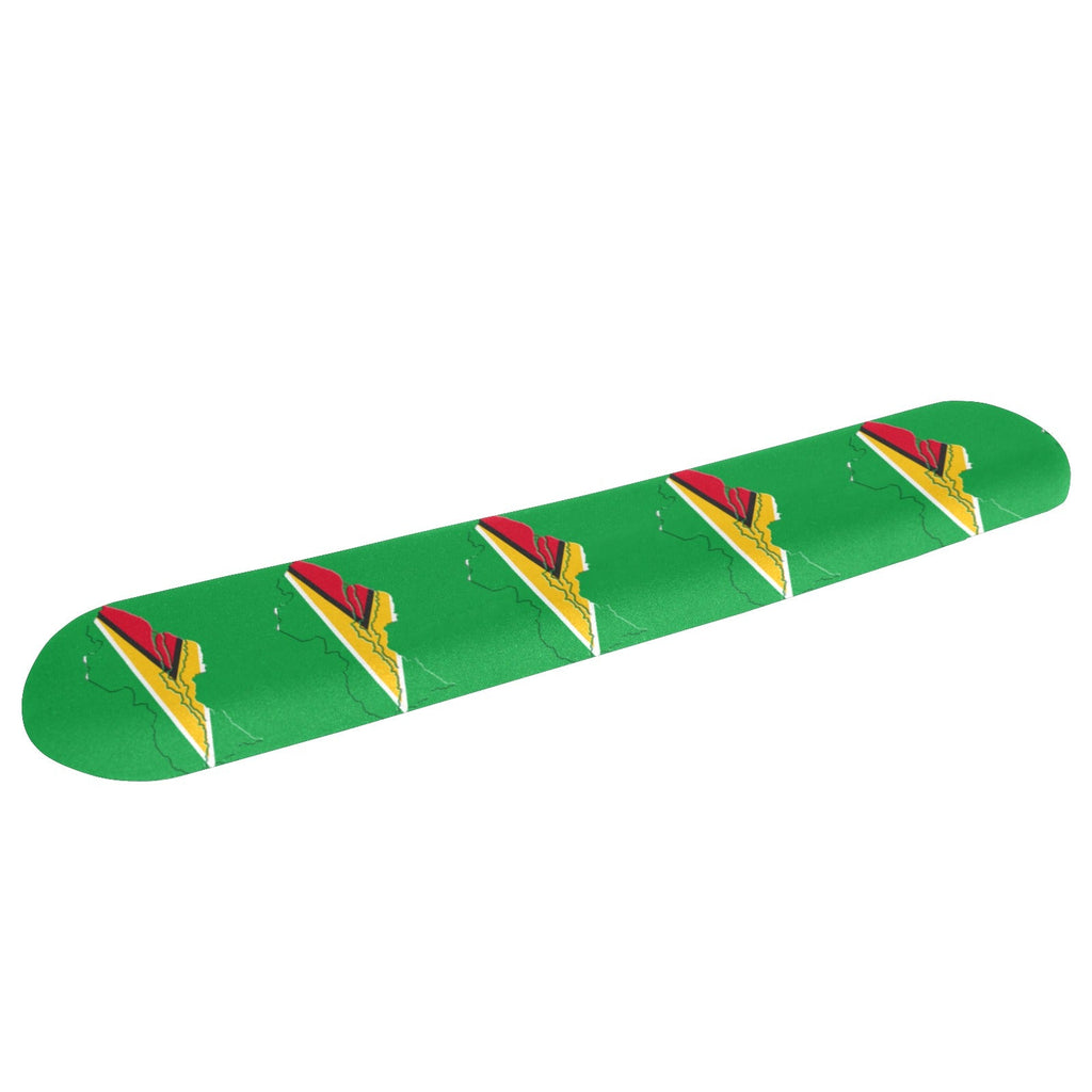 Guyana Flag Map Keyboard Wrist Rest Pad - Conscious Apparel Store