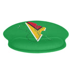 Guyana Flag Map Mouse Pad with Wrist Rest Support - Conscious Apparel Store