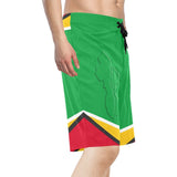 Guyana Flag Men's Board Shorts - Conscious Apparel Store