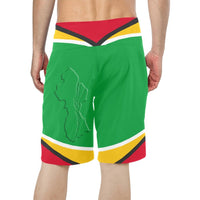 Guyana Flag Men's Board Shorts - Conscious Apparel Store