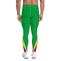 Guyana Flag Men's Leggings - Conscious Apparel Store