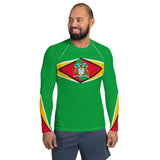 Guyana Flag Men's Rash Guard - Conscious Apparel Store