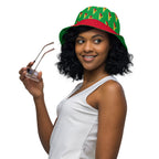 Guyana Flag Reversible bucket hat - Conscious Apparel Store