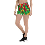 Guyana Flag Splash-Camo Leggings Shorts - Conscious Apparel Store