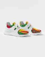 Guyana Flag Splash-Camo Men's Two-Tone Sneaker - Conscious Apparel Store