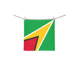 Guyana Flag Square Towel 13“x13” - Conscious Apparel Store