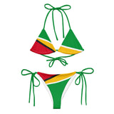 Guyana Flag string bikini - Conscious Apparel Store