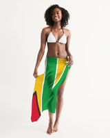 Guyana Flag Swim Cover Up - Conscious Apparel Store