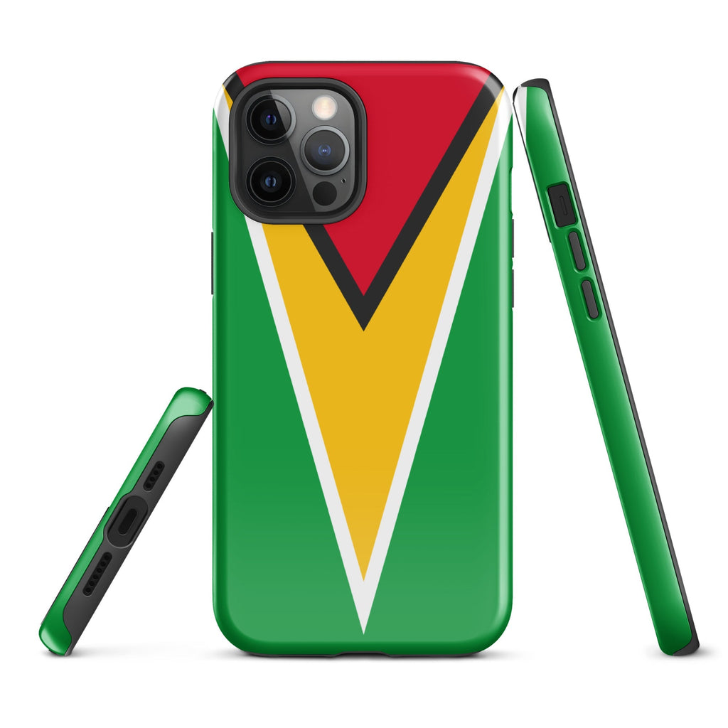 Guyana Flag Tough Cellphone Case for iPhone® - Conscious Apparel Store