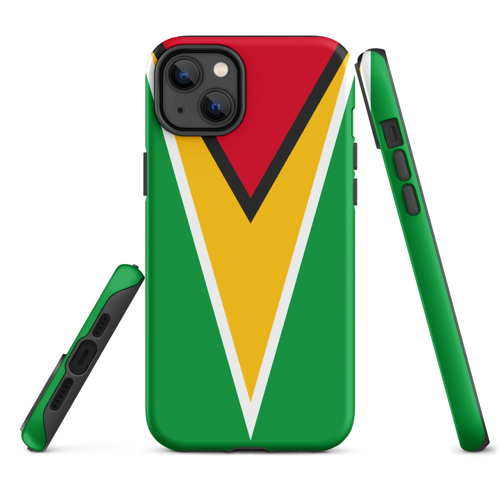 Guyana Flag Tough Cellphone Case for iPhone® - Conscious Apparel Store