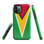 Guyana Flag Tough Cellphone Case for iPhone® - Conscious Apparel Store